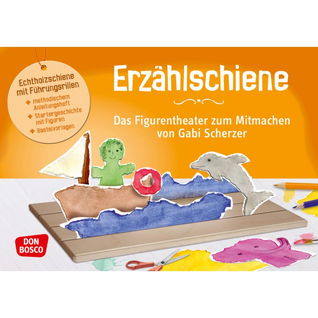 4260179514562 - Original Don Bosco Erzählschiene Das Figurentheater zum Mitmachen Einzelexemplar mit Starter-Geschichte