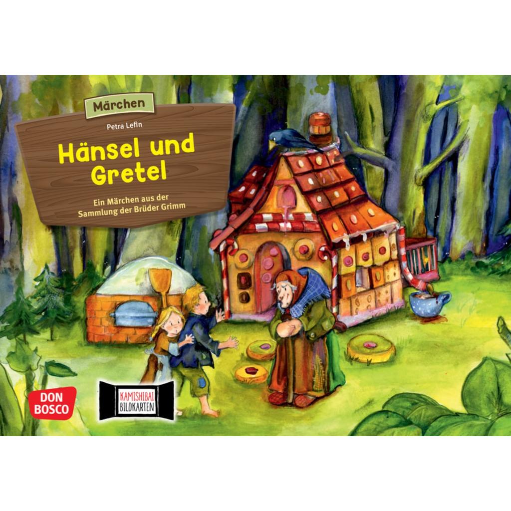 Grimm, Brüder: Hänsel und Gretel. Kamishibai Bildkartenset