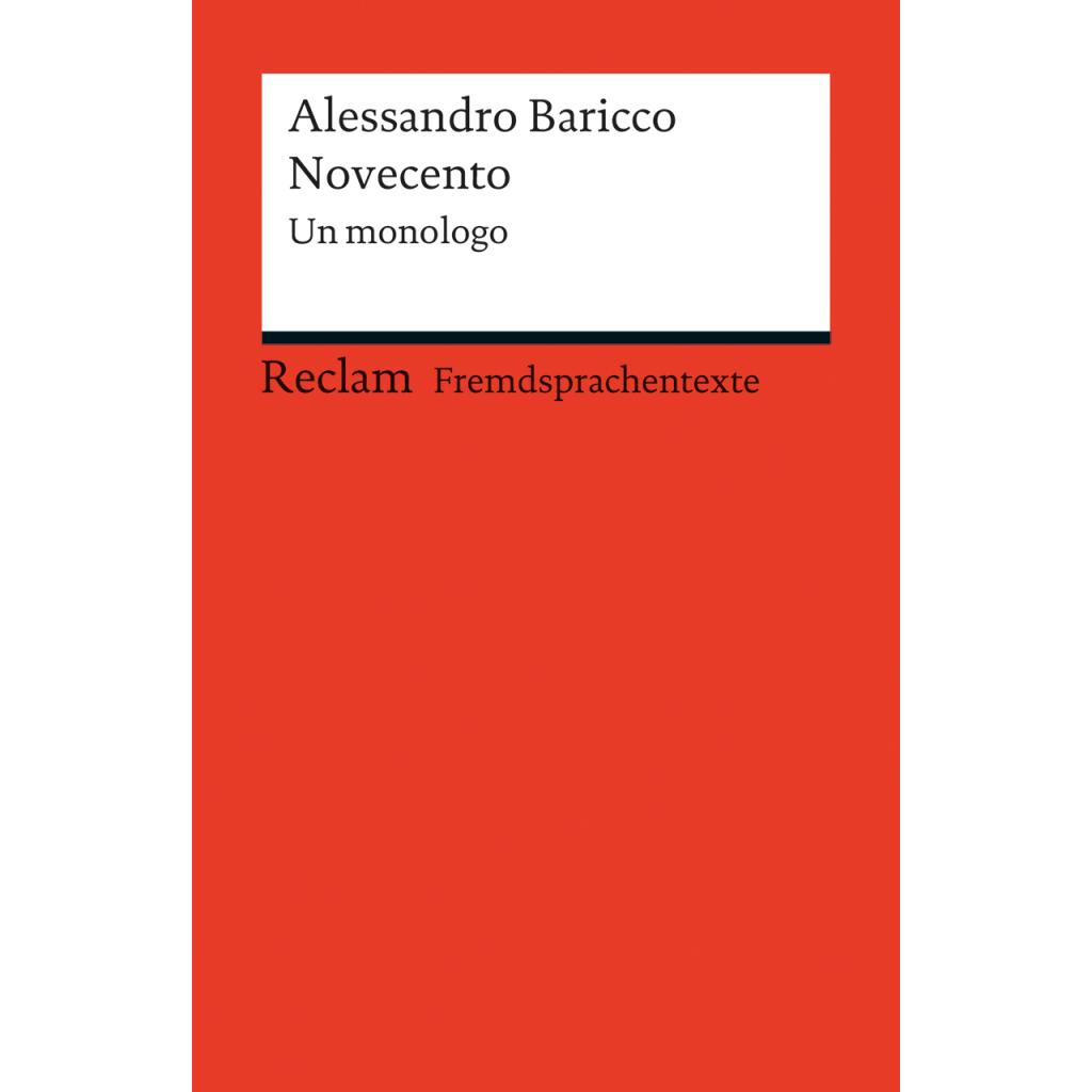 Baricco, Alessandro: Novecento