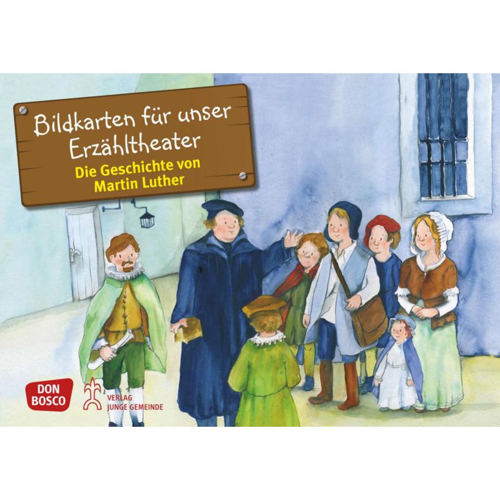 Brandt, Susanne: Die Geschichte von Martin Luther. Kamishibai Bildkartenset.