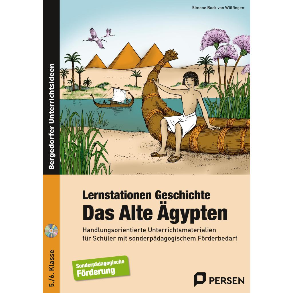 9783403233237 - Bergedorfer® Lernstationen   Lernstationen Geschichte Das Alte Ägypten m 1 CD-ROM - Simone Bock von Wülfingen Gebunden