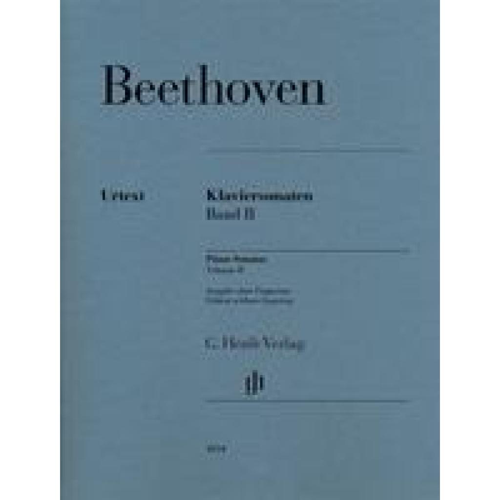 Beethoven, Ludwig van: Klaviersonaten 2 br. - Urtext