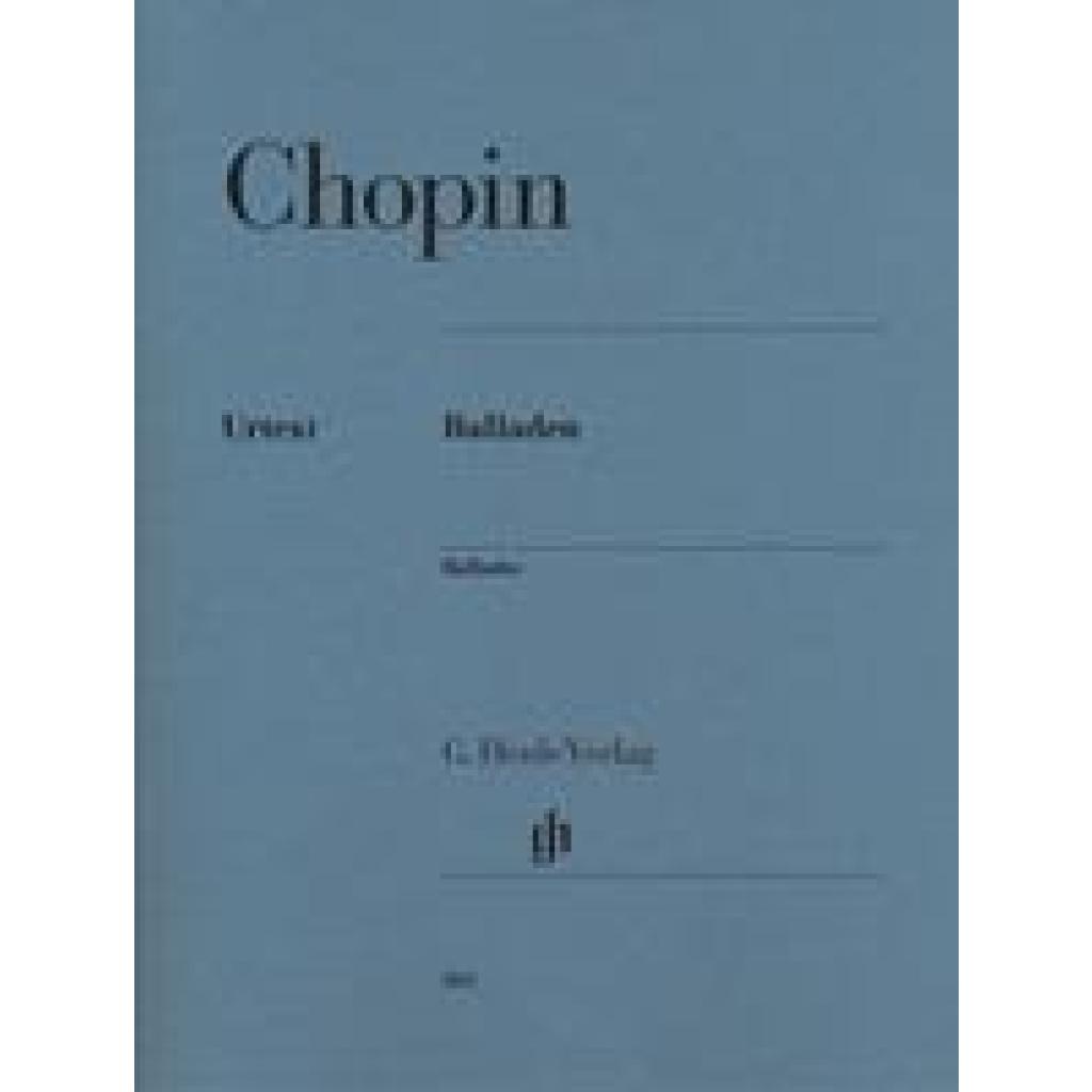 Chopin, Frédéric - Balladen (Chopin, Frédéric)