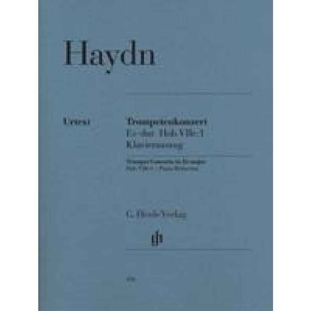 Haydn, Joseph: Haydn, Joseph - Trompetenkonzert Es-dur Hob. VIIe:1. Klavierauszug