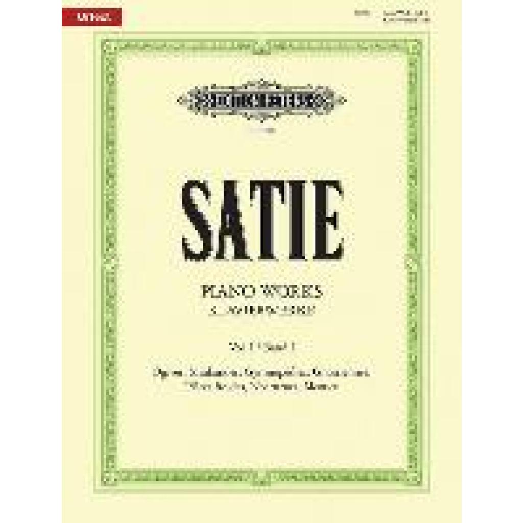 9790014077785 - KlavierwerkeBd1 - Erik Satie Kartoniert (TB) 9790014077785 - KlavierwerkeBd1 - Erik Satie Kartoniert (TB)
