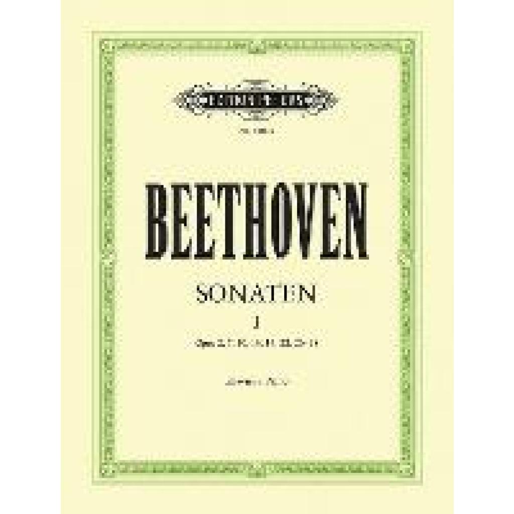 9790014059866 - Klaviersonaten Nr1-15 (op2 7 10 1314 22 26 - 28) - Ludwig van Beethoven Kartoniert (TB)