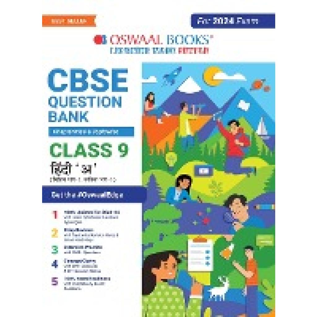 Oswaal Editorial Board: Oswaal CBSE Chapterwise & Topicwise Question Bank Class 9 Hindi A Book (For 2023-24 Exam)