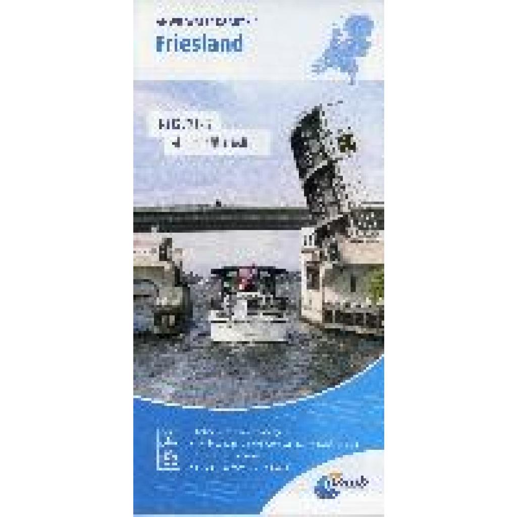 Friesland 1:50 000 Waterkaart