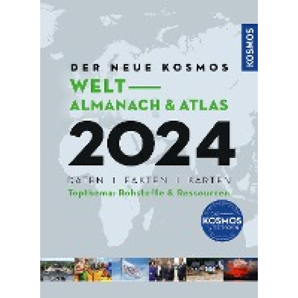 9783989040120 - Der neue Kosmos Welt-Almanach & Atlas 2024 - Henning Aubel Renate Ell Engler Philip Kartoniert (TB) 9783989040120 - Der neue Kosmos Welt-Almanach & Atlas 2024 - Henning Aubel Renate Ell Engler Philip Kartoniert (TB)