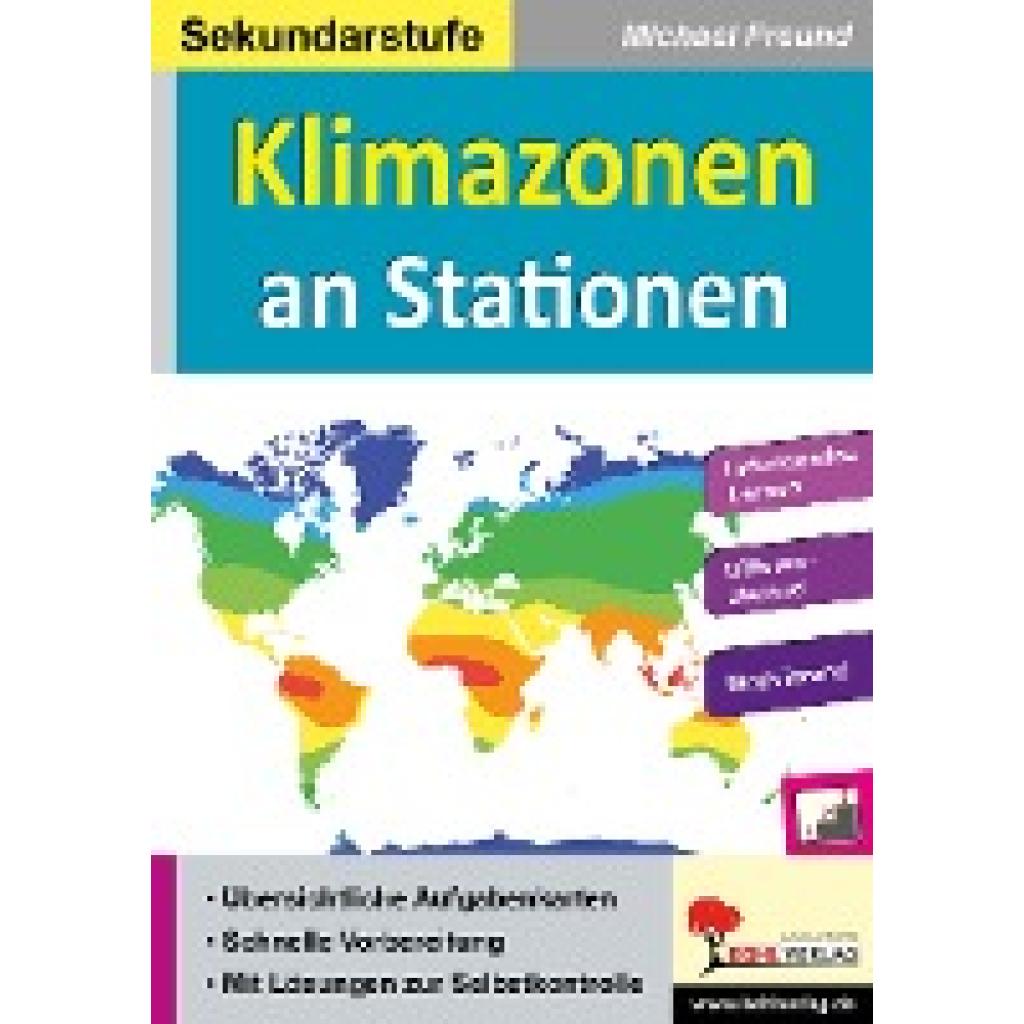 9783985583270 - Stationenlernen   Klimazonen an Stationen - Michael Freund Kartoniert (TB)