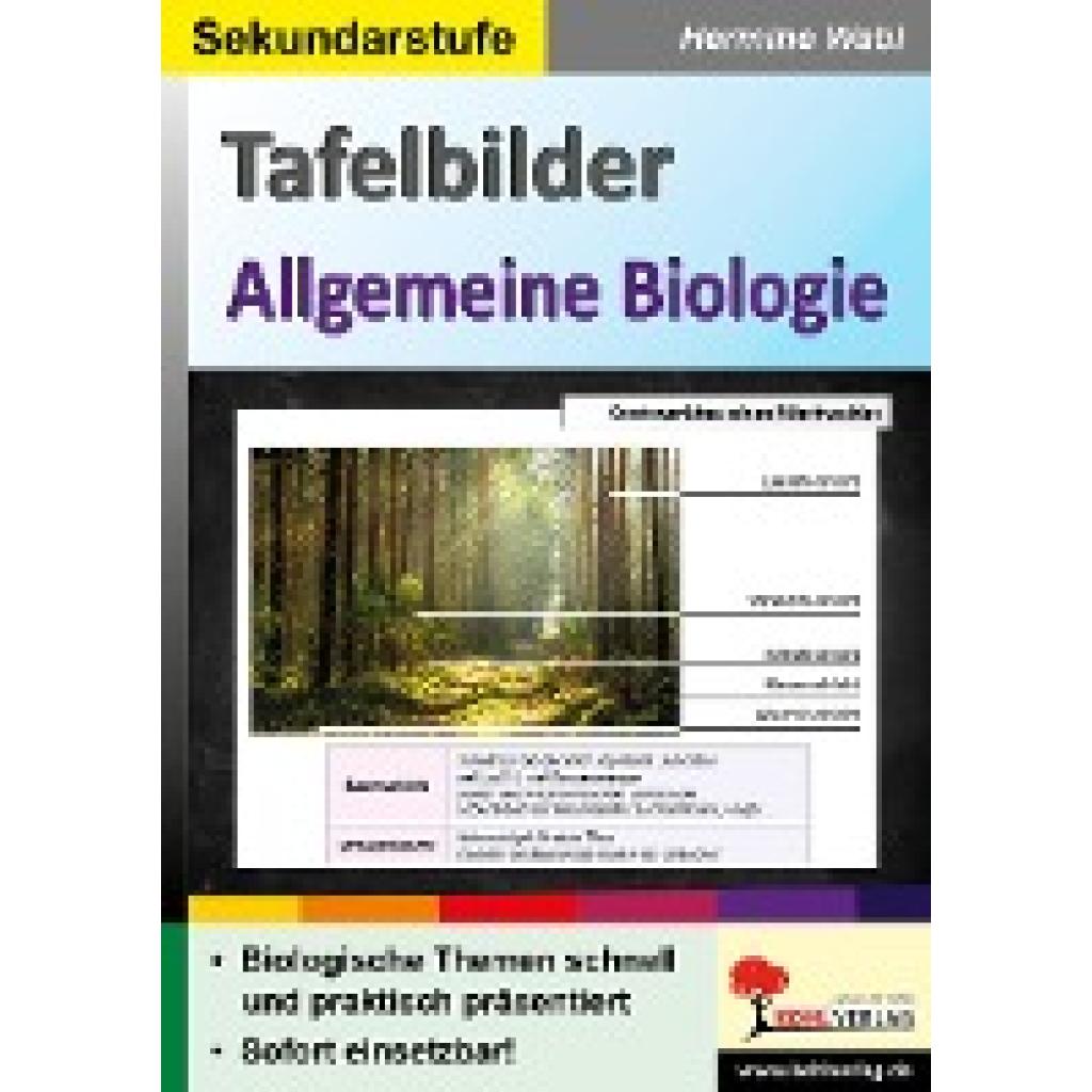 Tafelbilder Allgemeine Biologie (Wabl, Hermine)