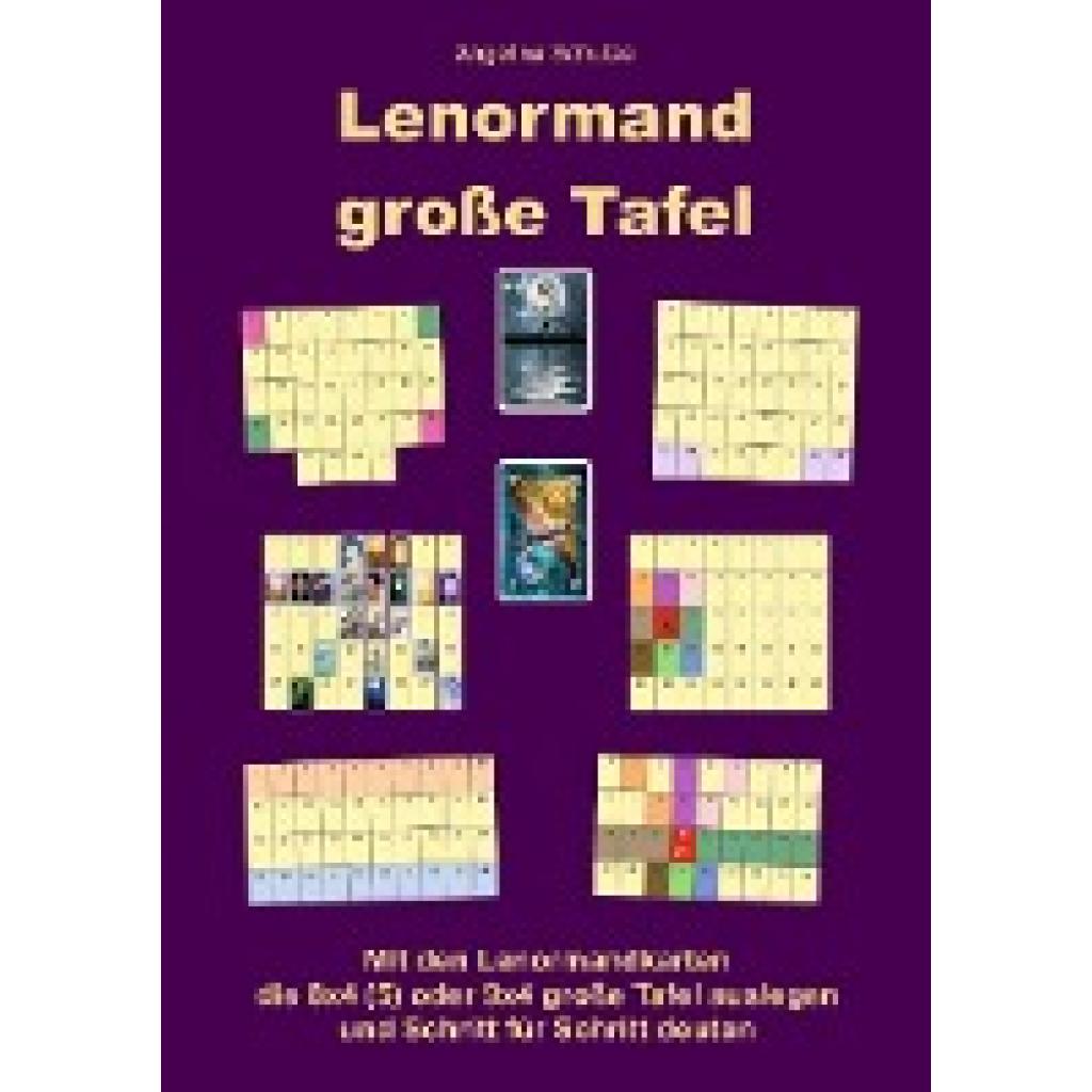 9783967380842 - Lenormand große Tafel - Angelina Schulze Kartoniert (TB)