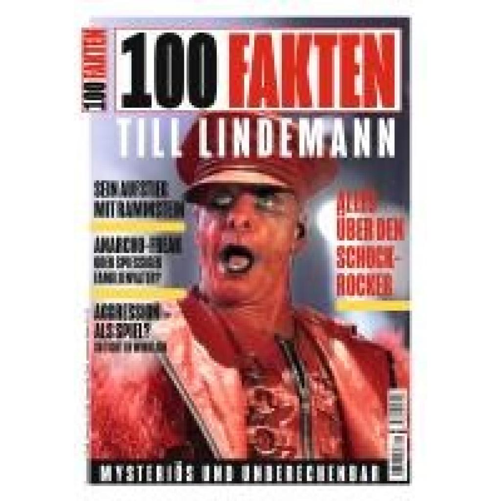 9783966647458 - Fuchs-Gamböck Michael 100 Fakten Till Lindemann