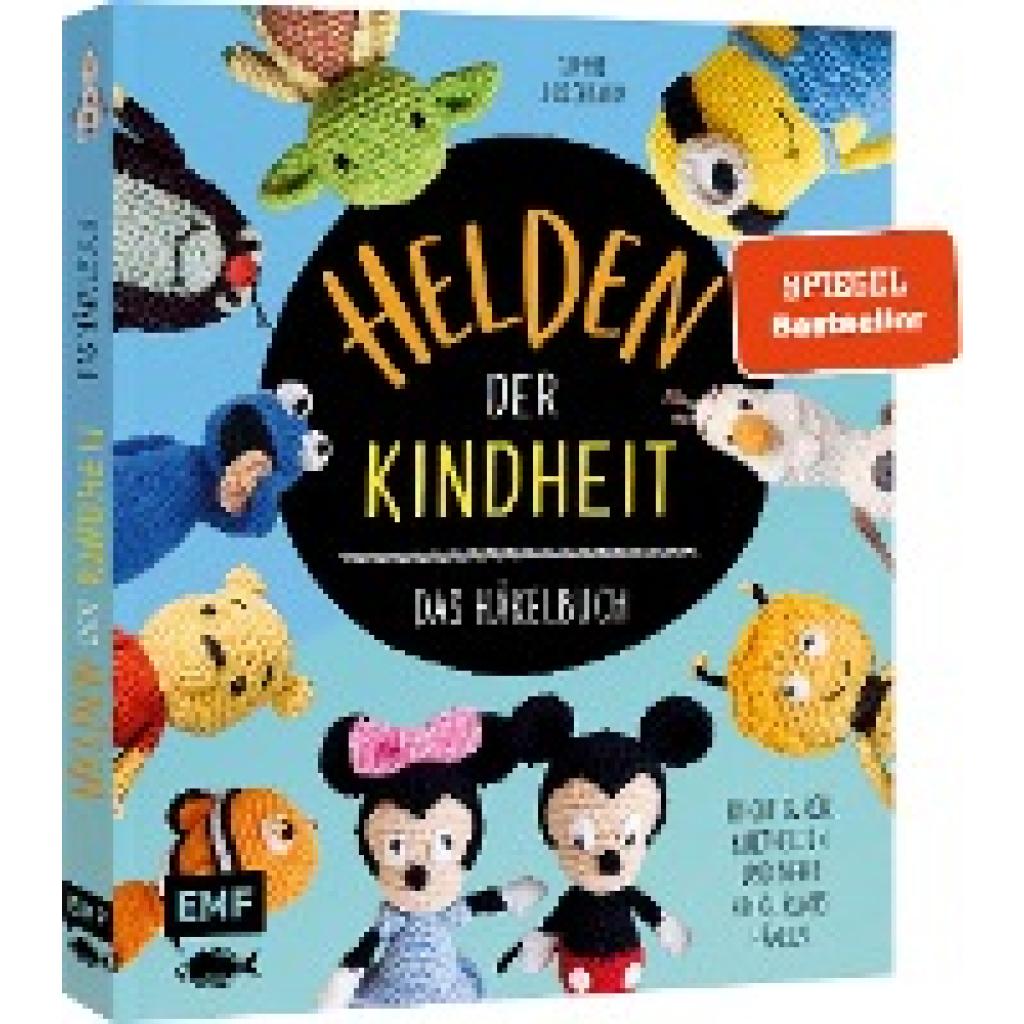 9783960935919 - Helden der Kindheit - Das Häkelbuch - Trickfiguren Kulthelden und mehr Amigurumis häkeln - Sophie Kirschbaum Gebunden