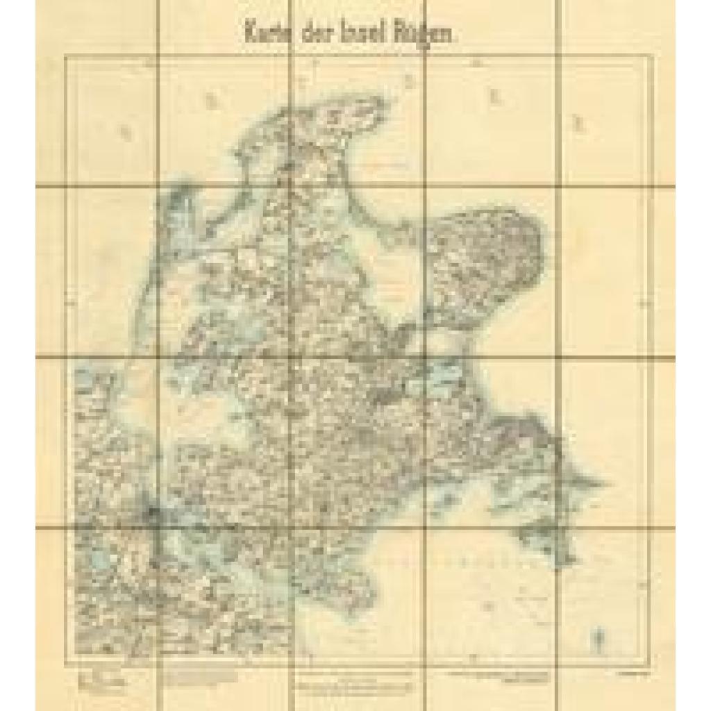 9783959666121 - Historische Karten Die Insel Rügen 1889 1900 (gerollt) Karte (im Sinne von Landkarte)