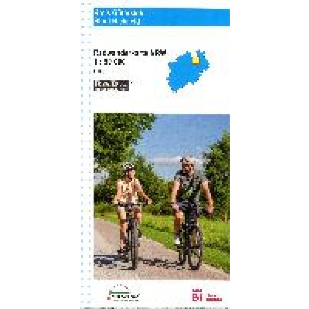 9783959650427 - Kreis Gütersloh Stadt Bielefeld Radwanderkarte mit Radverkehrsnetz NRW - GeoMap Karte (im Sinne von Landkarte)