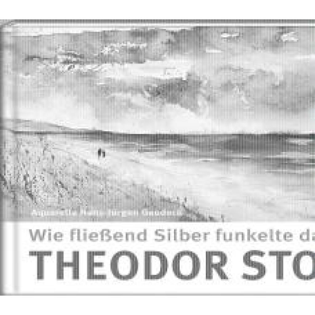 9783957990778 - Literatur und Aquarelle   Wie fließend Silber funkelte das Meer - Theodor Storm Hans-Jürgen Gaudeck Gebunden