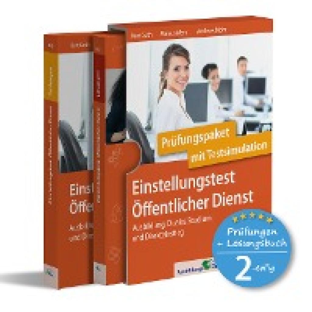 Einstellungstest Öffentlicher Dienst: Prüfungspaket mit Testsimulation (Guth, Kurt~Mery, Marcus~Mohr, Andreas)