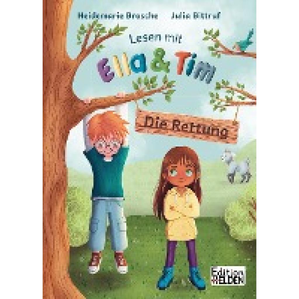 9783949866074 - Brosche Heidemarie Lesen mit Ella und Tim - Die Rettung Erstlesebuch für Kinder mit einfachen Worten und Bildern