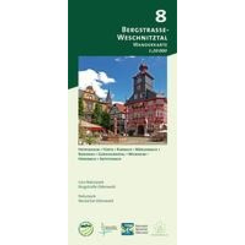 9783947593309 - Blatt 8 Bergstraße-Weschnitztal Karte (im Sinne von Landkarte)