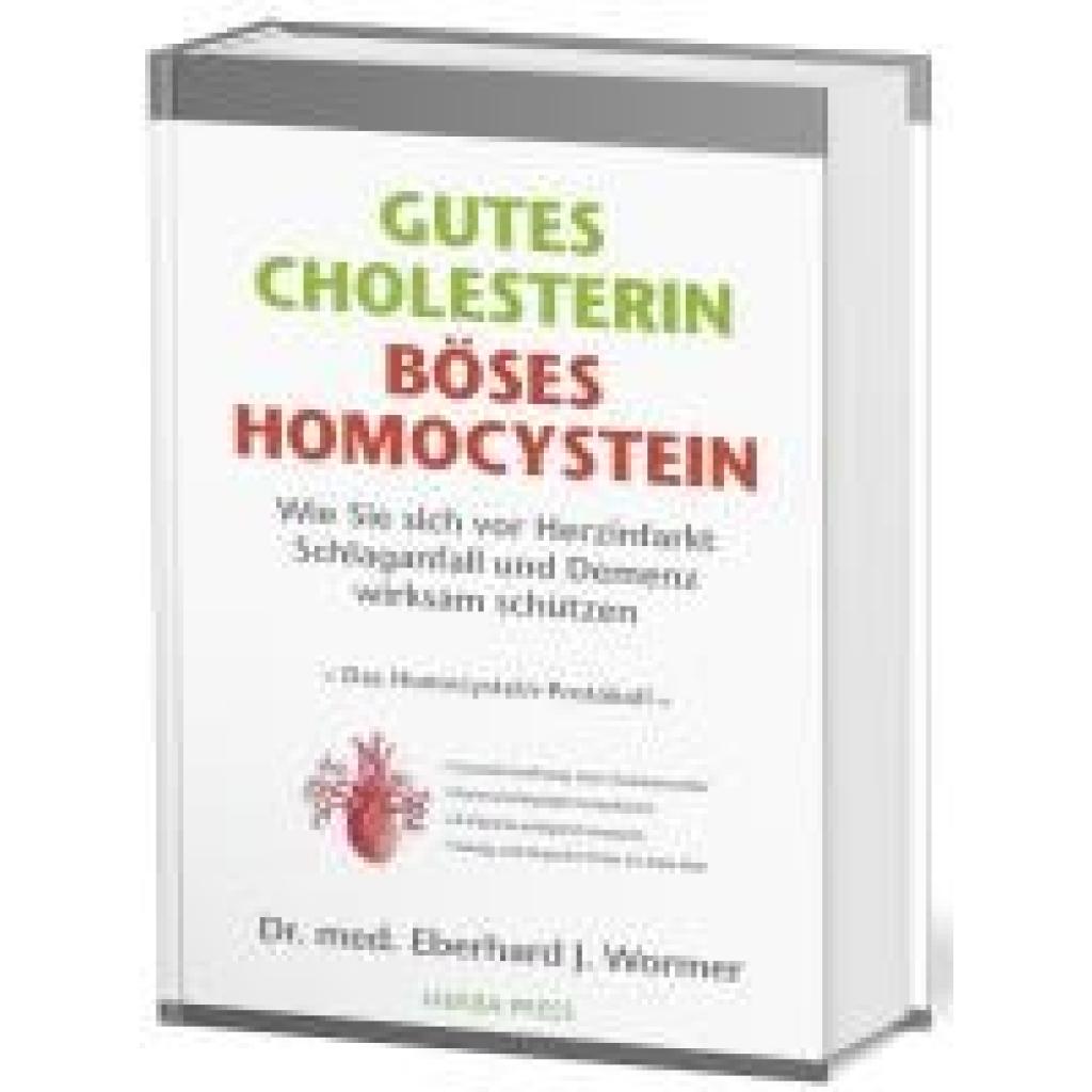 9783946245063 - Wormer Eberhard J Gutes Cholesterin - Böses Homocystein