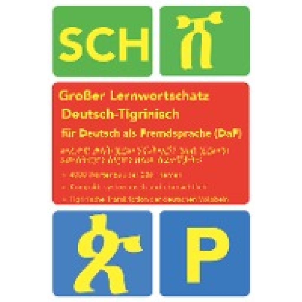 9783945348277 - Großer Lernwortschatz Deutsch - Tigrinisch für Deutsch als Fremdsprache (DaF) - Noor Nazrabi Kartoniert (TB)