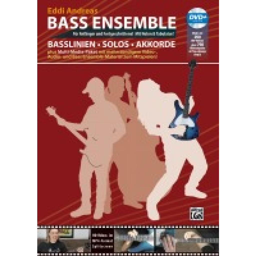 9783943638370 - Andreas Eddi Bass Ensemble - plus Multi-Media-Paket mit mehrstündigem Video- Audio- und Bass Ensemble-Material zum Mitspielen!