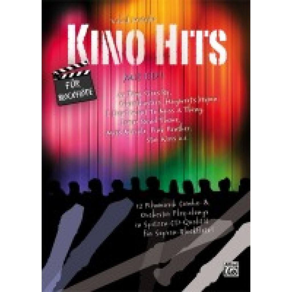 9783943638073 - Vahid Matejko - GEBRAUCHT Kino Hits für Blockflöte (mit CD) 12 Filmmusik Combo- & Orchester Play-alongs in Spitzen-CD-Qualität für Sopranblockflöte - Preis vom 15112023 060513 h