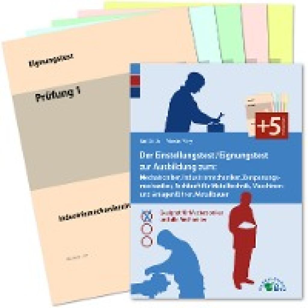 9783941356689 - Der Eignungstest Einstellungstest zur Ausbildung zum Mechatroniker Industriemechaniker Zerspanungsmechaniker Teilezurichter Maschinen- und Anlagenführer Metallbauer - Kurt Guth Marcus Mery Kartoniert (TB) 9783941356689 - Der Eignungstest Einstellungstest zur Ausbildung zum Mechatroniker Industriemechaniker Zerspanungsmechaniker Teilezurichter Maschinen- und Anlagenführer Metallbauer - Kurt Guth Marcus Mery Kartoniert (TB)