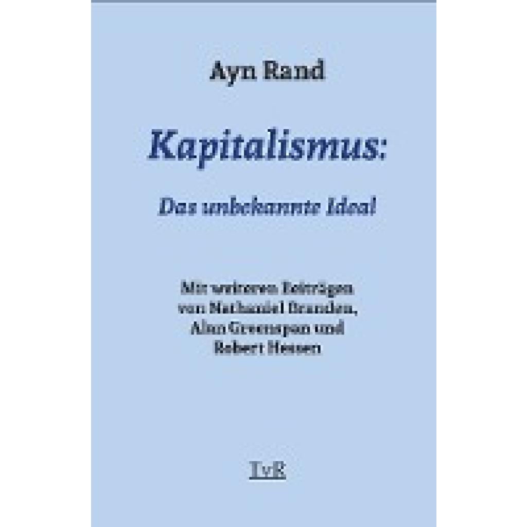 9783940431639 - Kapitalismus - Ayn Rand Gebunden