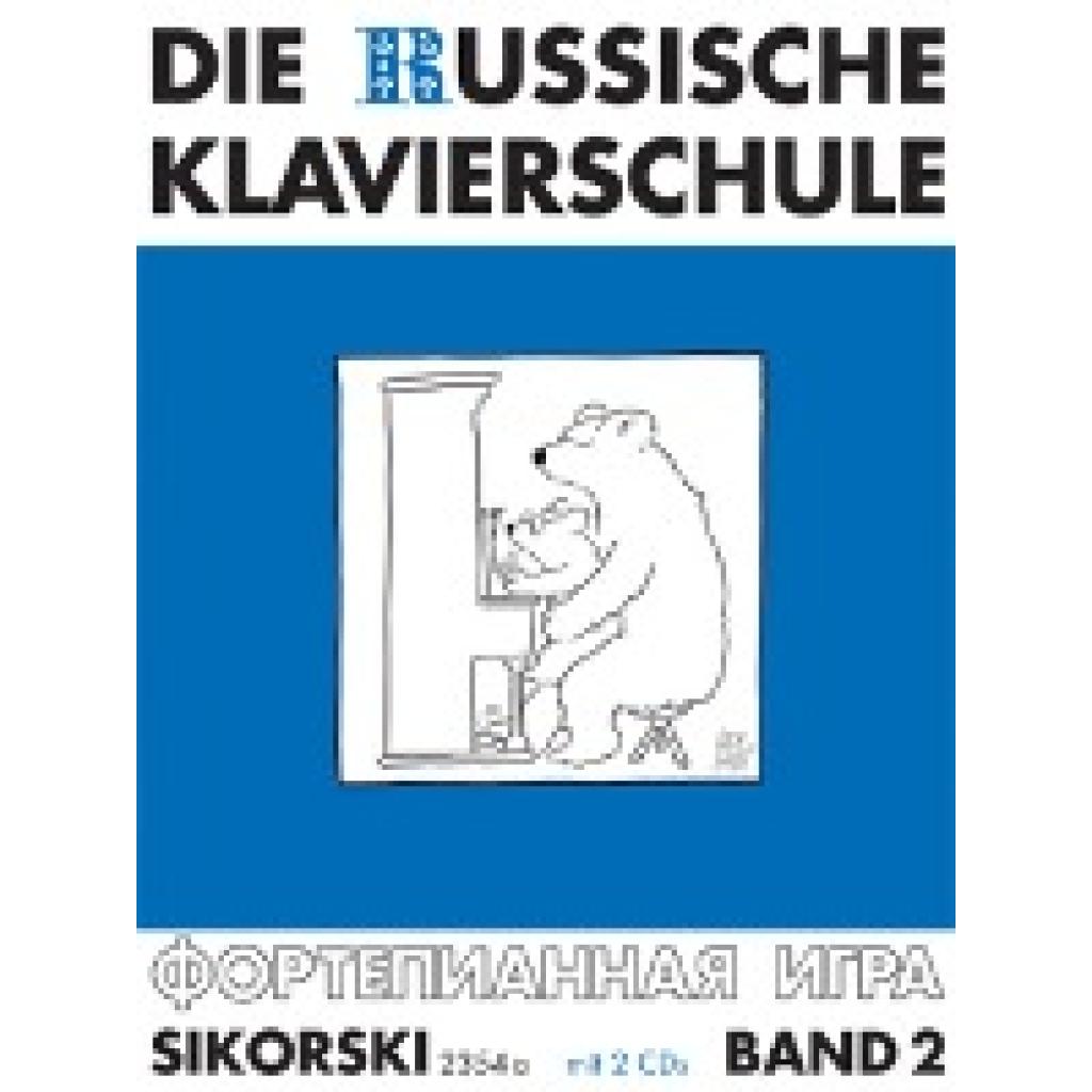 Nikolajew, Alexander: Die Russische Klavierschule 2. Mit 2 CD's