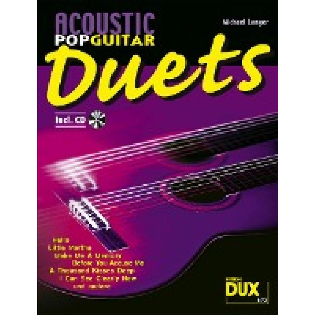 9783934958623 - Langer Michael Acoustic Pop Guitar Duets 9783934958623 - Langer Michael Acoustic Pop Guitar Duets