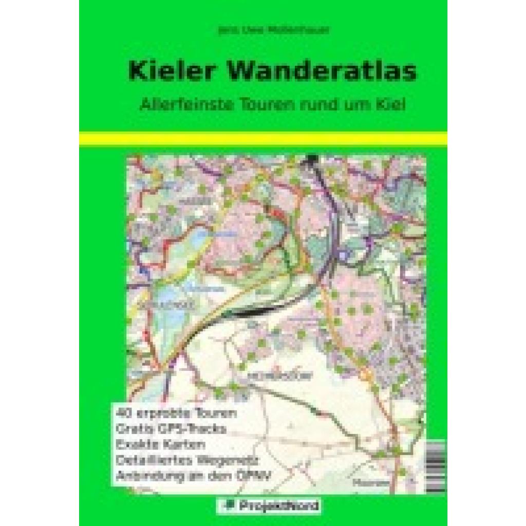 9783931099183 - Kieler Wanderatlas - Jens Uwe Mollenhauer Taschenbuch
