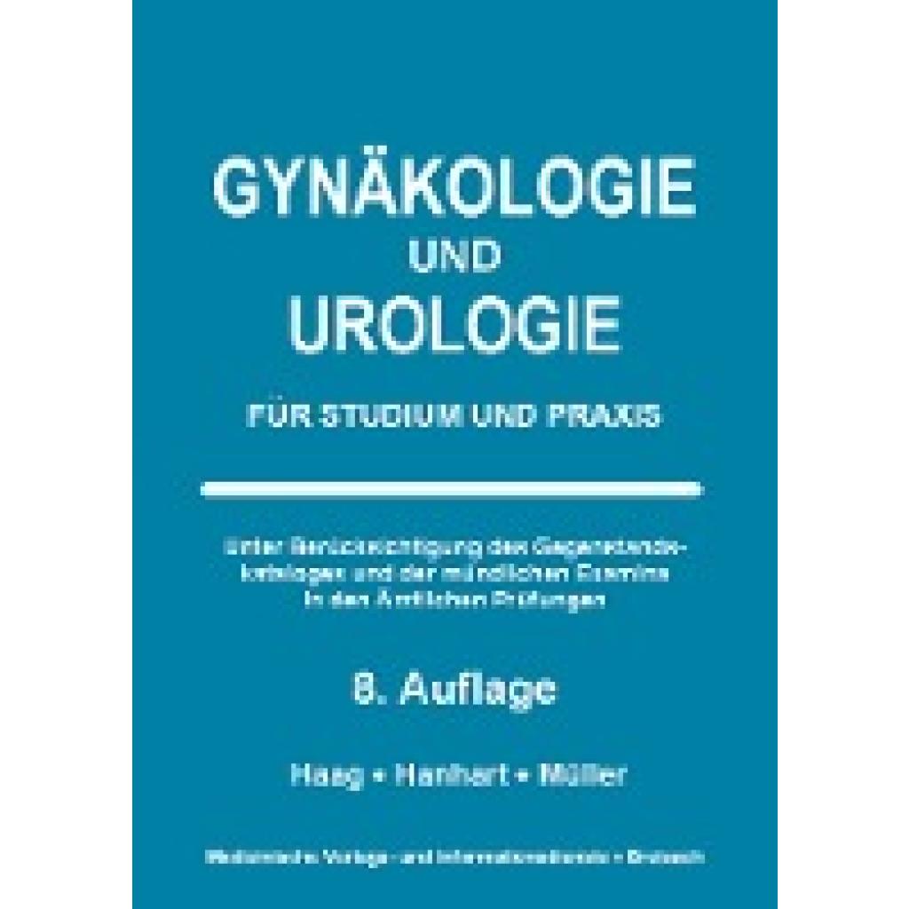 Haag, Petra: Gynäkologie und Urologie