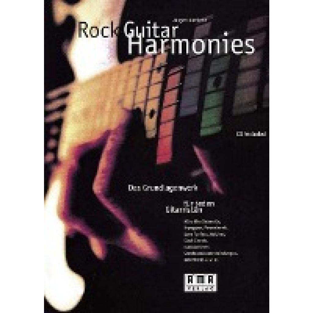 Kumlehn, Jürgen: Rock Guitar Harmonies. Mit CD