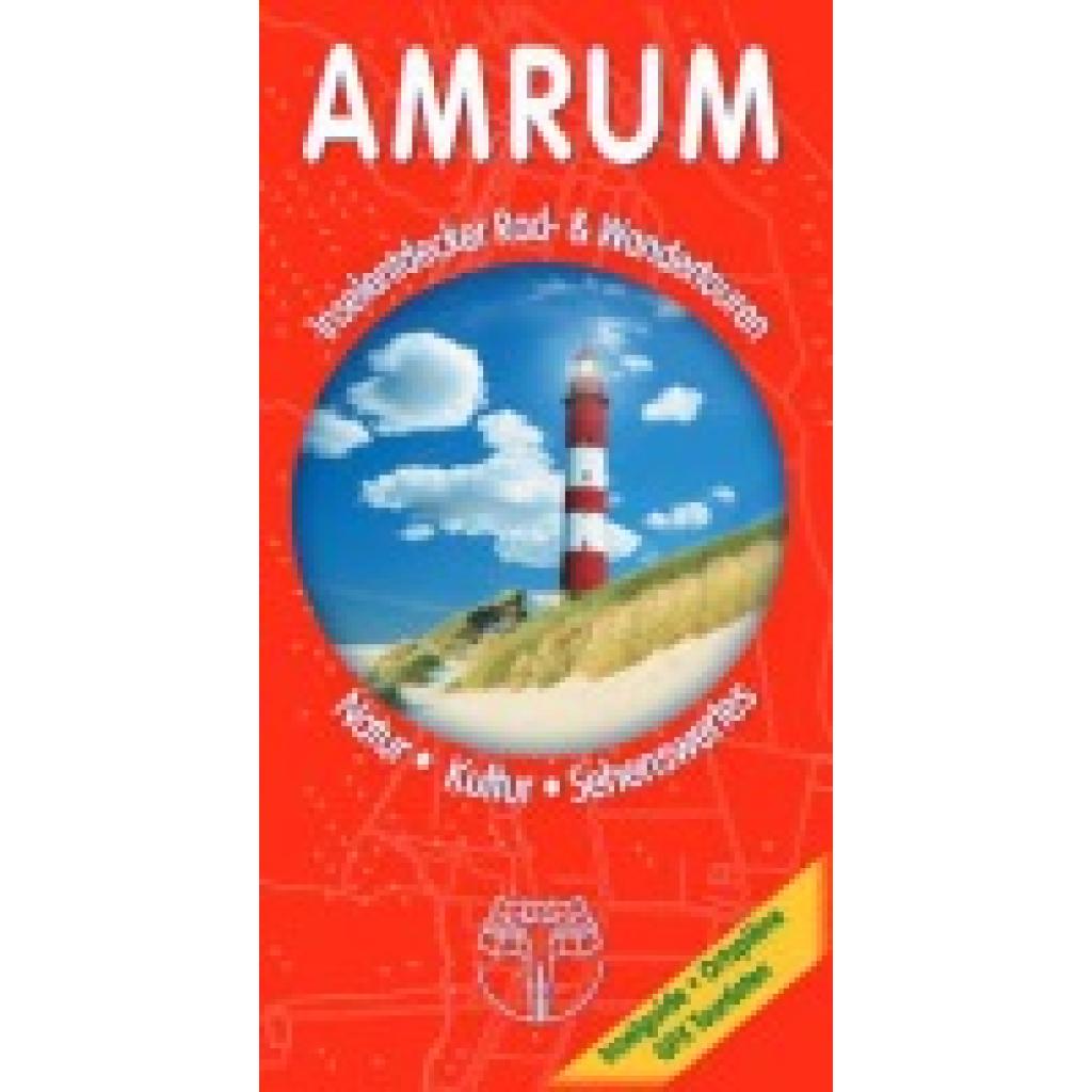 9783926137593 - Amrum - touristische Karte - Rolf Drewes Karte (im Sinne von Landkarte)