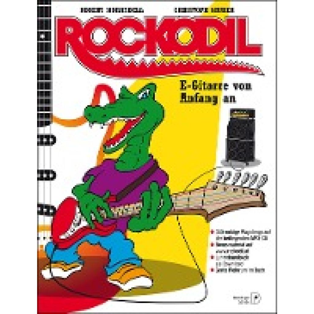9783902667557 - Noten Rockodil - E-Gitarre von Anfang an fÃ¼r Kinder incl CD MP3 DOBL 35954