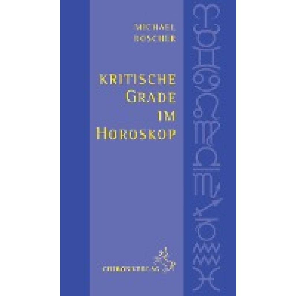 9783899971217 - Kritische Grade im Horoskop - Michael Roscher Gebunden