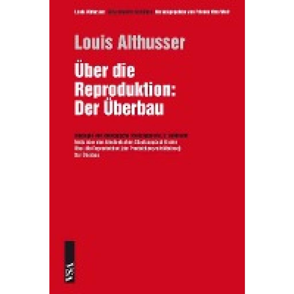 Althusser, Louis: Über die Reproduktion