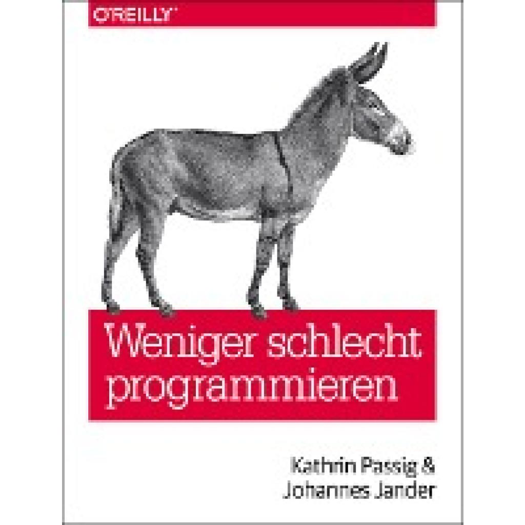 9783897215672 - Weniger schlecht programmieren - Kathrin Passig Johannes Jander Kartoniert (TB)