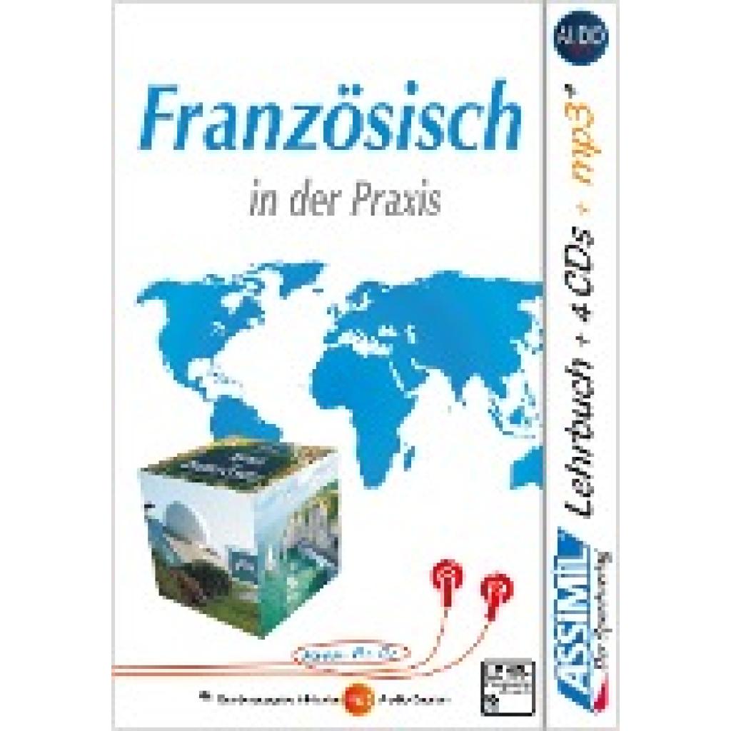 9783896252852 - ASSiMiL Französisch in der Praxis - Lehrbuch (Niveau B2-C1) + 4 Audio-CDs + 1 Audio-CD MP3 Gebunden