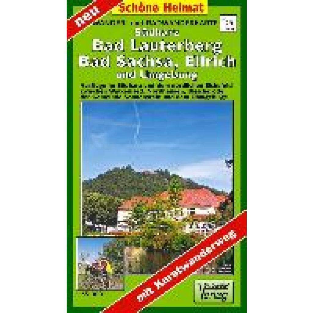 9783895912504 - Schöne Heimat   Wander- und Radwanderkarte Südharz Bad Lauterberg Bad Sachsa Ellrich und Umgebung - Verlag Dr Barthel Karte (im Sinne von Landkarte)