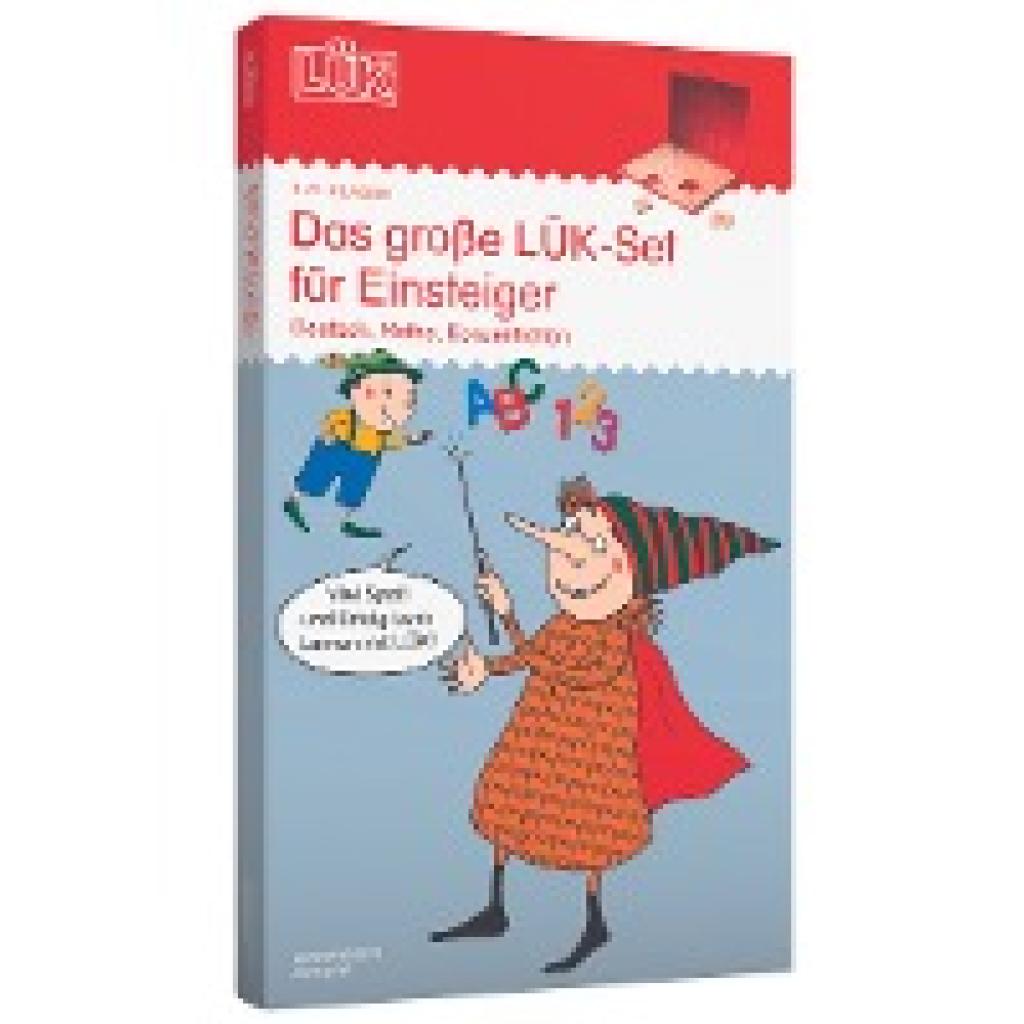 Das große LÜK-Set für Einsteiger: Deutsch, Mathe, Konzentration für Klasse 1 und 2