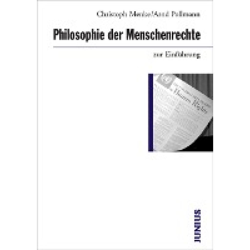 Menke, Christoph: Philosophie der Menschenrechte zur Einführung