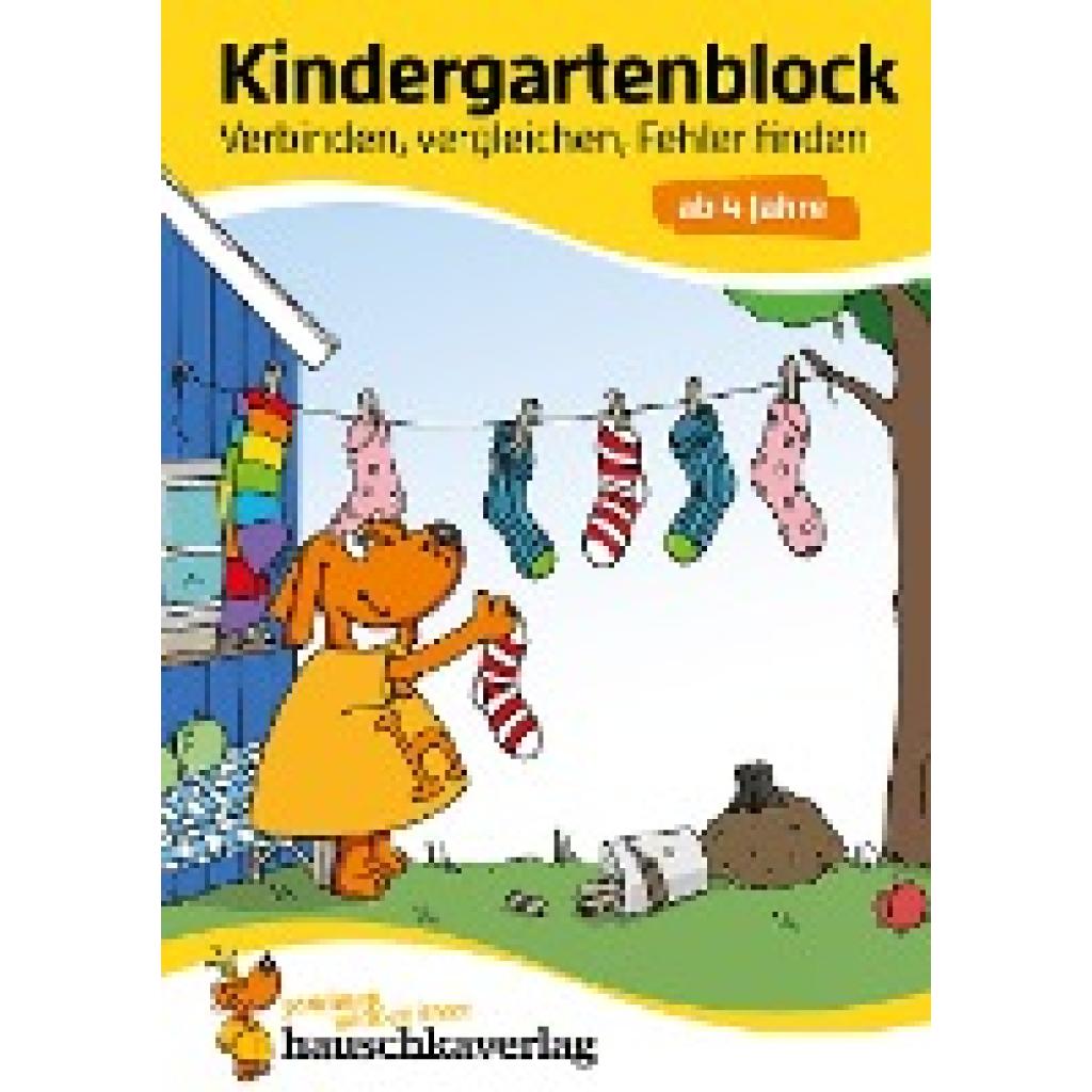 Bayerl, Linda: Kindergartenblock - Verbinden, vergleichen, Fehler finden ab 4 Jahre