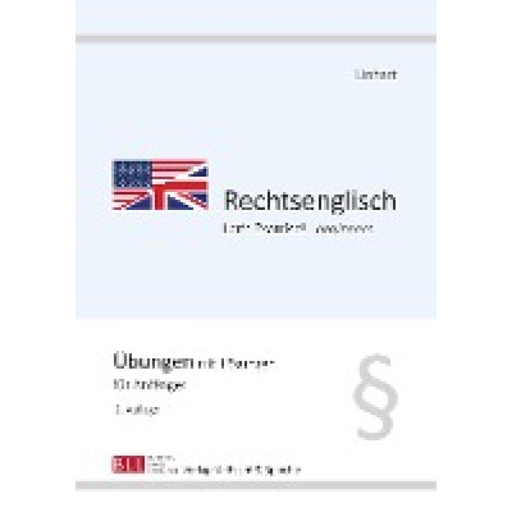 9783877179079 - Rechtsenglisch I - Lets Exercise! beginners - Karin Linhart Kartoniert (TB) 9783877179079 - Rechtsenglisch I - Lets Exercise! beginners - Karin Linhart Kartoniert (TB)
