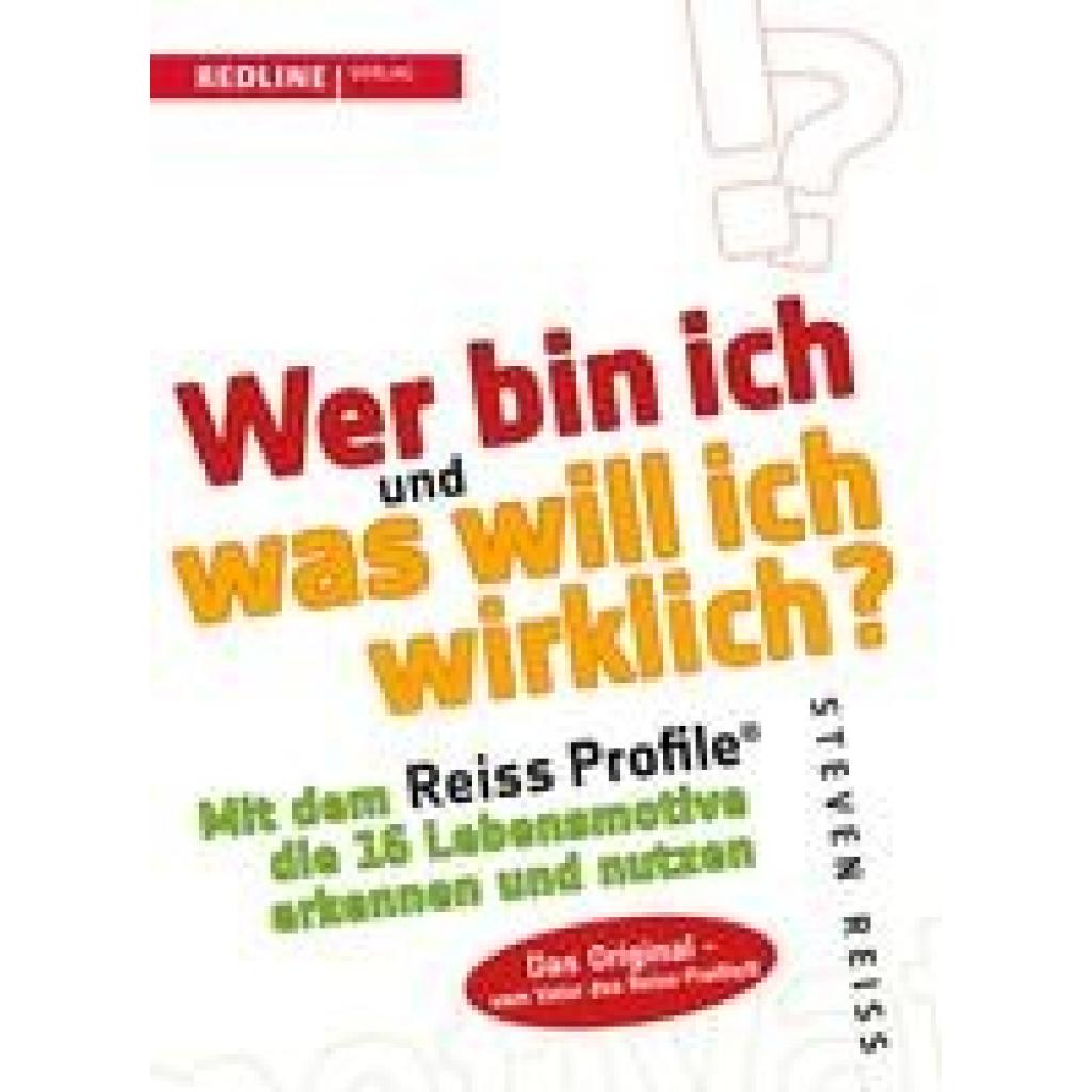 9783868810332 - Wer bin ich und was will ich wirklich? - Steven Reiss Kartoniert (TB)