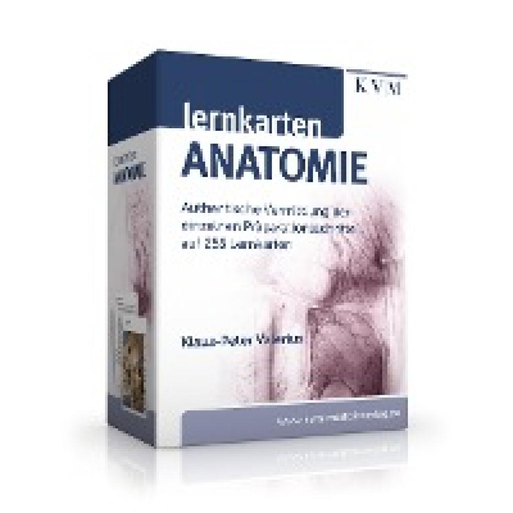 9783868675689 - Lernkarten Anatomie - Klaus-Peter Valerius Kartoniert (TB) 9783868675689 - Lernkarten Anatomie - Klaus-Peter Valerius Kartoniert (TB)