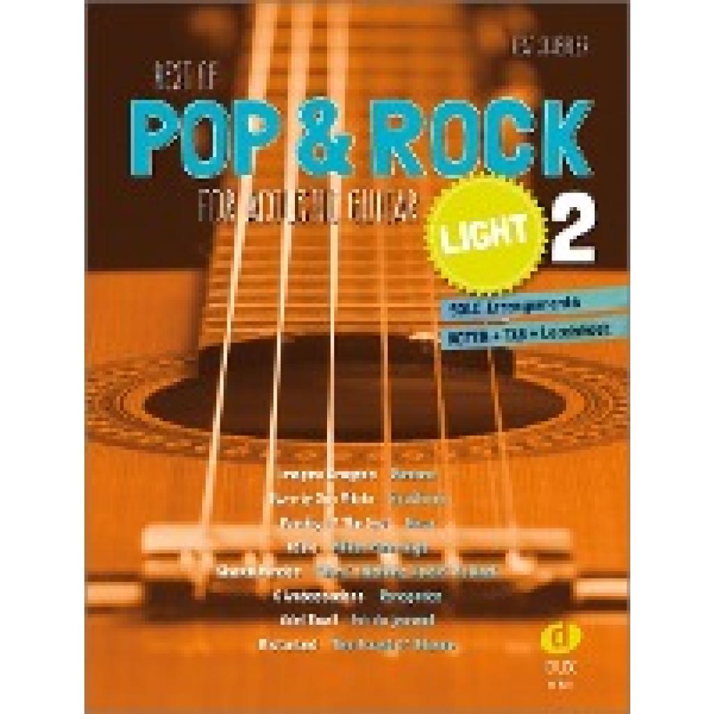 Scherler, Beat: Best of Pop & Rock for Acoustic Guitar light 2