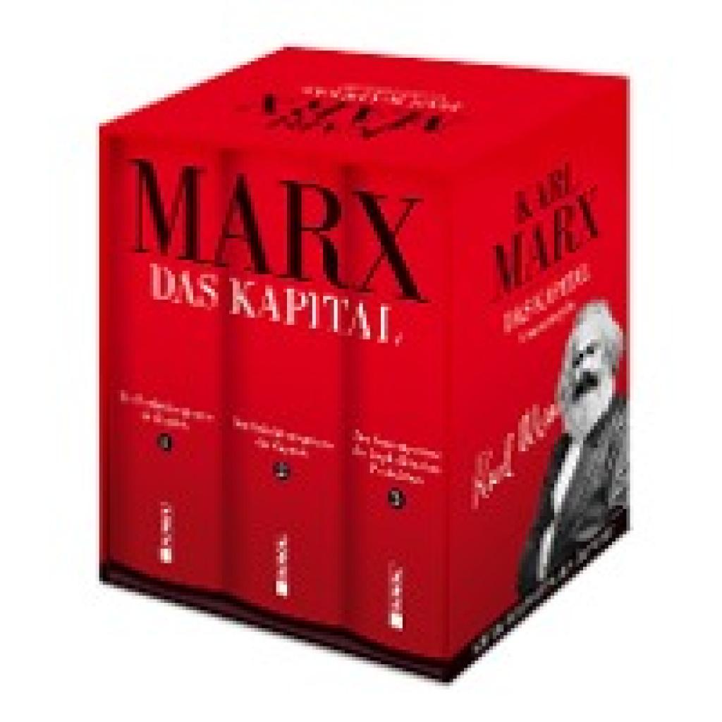 9783868205961 - Karl Marx Das Kapital (Vollständige Gesamtausgabe) 3 Teile - Karl Marx Gebunden